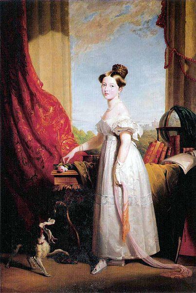  Portrait of Princess Victoria of Kent